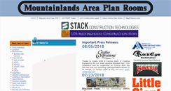 Desktop Screenshot of mountainlandsareaplanroom.com